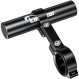 Kaedear KDR-H4-2-BK 오토바이 멀티바 클램프 바 스테이 핸들 스마트폰 홀더 바 직경 0.9인치(22mm) 장착 1.3/1.0/0.9인치(32.0/25.4/22.0mm) 클램프 바 마운트(검은색)