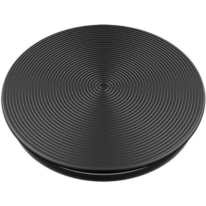 PopGrip Twist 블랙 알루미늄 POPSOCKETS 스마트폰 링, 스마트폰 스탠드, 스마트폰 그립, 스마트폰 액세서리, iPhone 및 Android