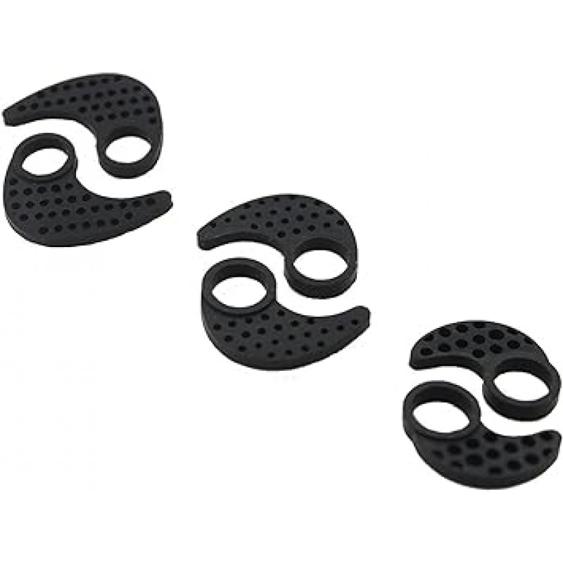 Jaybird Bluebuds X, x2 및 x3 Bluetooth 스포츠 헤드폰용 Zotech 액세서리 팩(메모리 폼 3쌍, 실리콘 이어핀 3쌍 및 실리콘 고무 교체 이어폰 3쌍, 이어 팁)