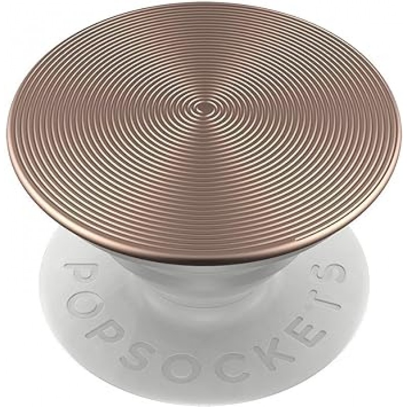 PopGrip Twist 로즈 골드 알루미늄 POPSOCKETS 스마트폰 링 스마트폰 스탠드 스마트폰 그립 스마트폰 액세서리 iPhone Android
