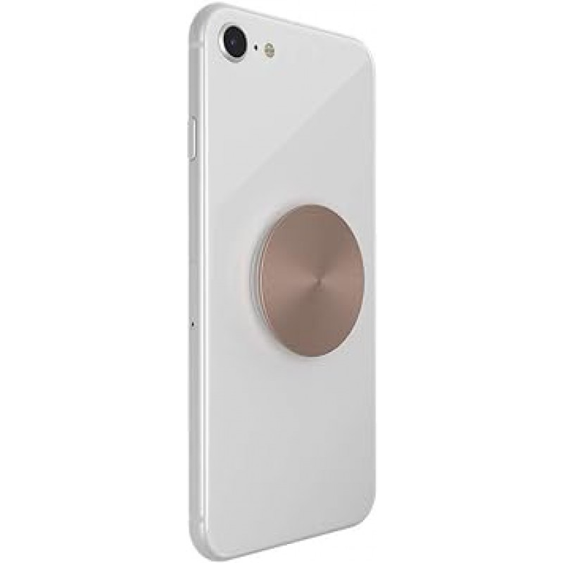 PopGrip Twist 로즈 골드 알루미늄 POPSOCKETS 스마트폰 링 스마트폰 스탠드 스마트폰 그립 스마트폰 액세서리 iPhone Android