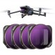 DJI Mavic 3 Classic 4 팩 ND8/PL, ND16/PL, ND32/PL, ND64/PL, 디밍/편광 필터, 드론 액세서리, 알루미늄 프레임이 있는 멀티 코팅 HD 광학 유리와 호환되는 NEEWER ND/PL 필터