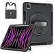 iPad Pro 12.9인치 케이스, Miesherk 6세대 5세대 4세대(2022/2021/2020/2018) iPad Pro 보호 커버 충격 방지 내구성 방진 360°회전 스탠드 정밀 컷 펜 보관 작업 현장용 손 및 어깨 끈 어린이용