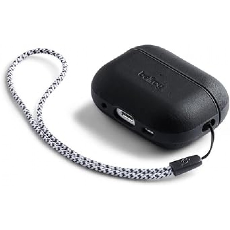 Apple AirPods Pro 2세대용 Bellroy Pod Jacket Pro 2세대 가죽 케이스 - 블랙