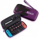 Switch/Switch Ole® 케이스, 스위치 케이스, 완전 보호, 충격 흡수, 얼룩 방지, 방수 스트랩, 스위치 Oled 보관 가방, 대용량, 스위치 운반 케이스, 하드 파우치, 카드 게임 카드 16개