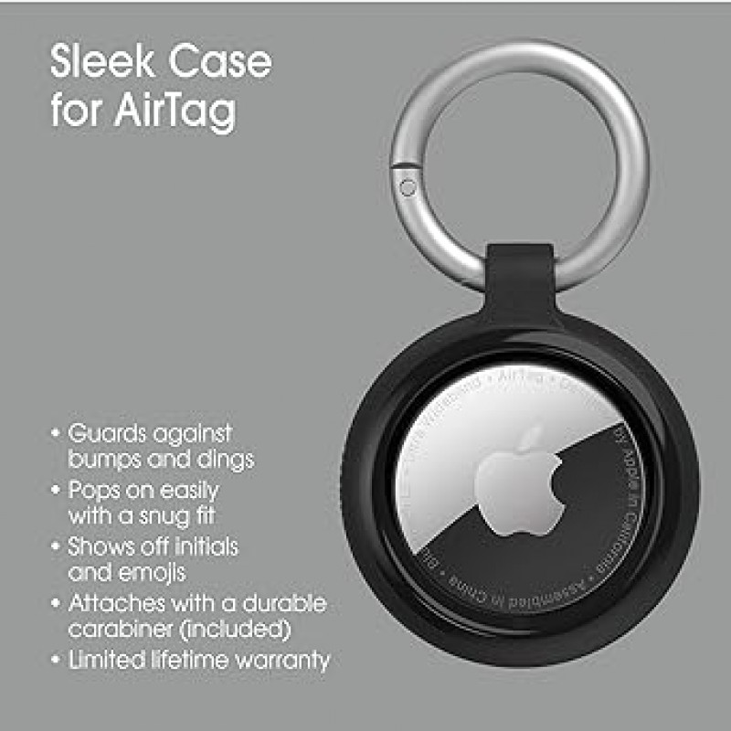 OtterBox 스마트 트래커 케이스 Apple AirTag 용 - 블랙
