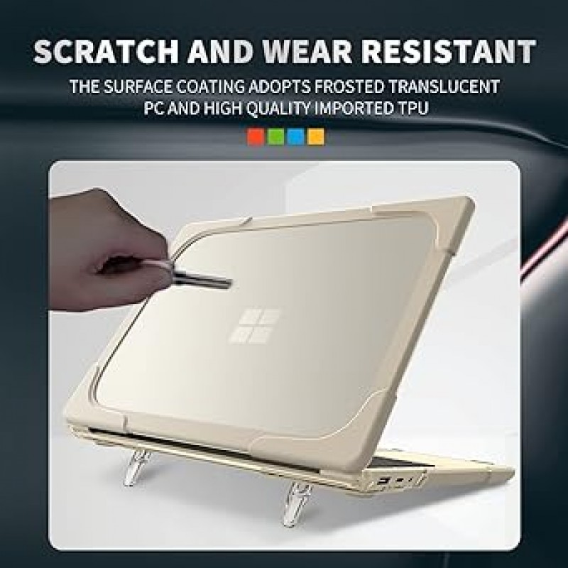 ZenRich Surface Laptop Go 2/1 케이스,Microsoft Surface Laptop Go 12.4