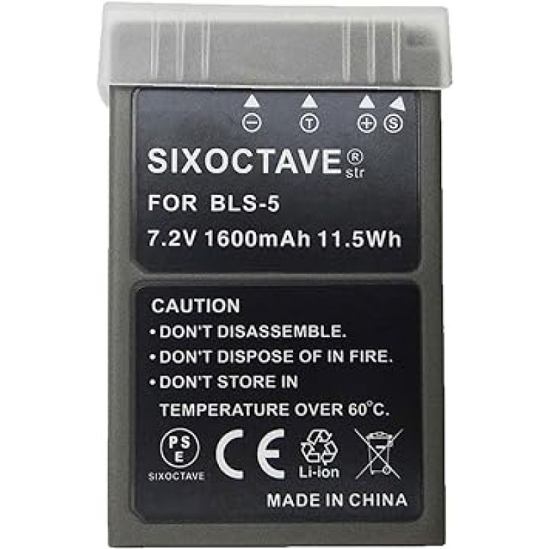 str 호환 올림푸스 BLS-1 BLS-5 BLS-50 배터리 E-410/E-400/E-420/E-620/E-P1/E-P2/E-P3/E-PL3/E-PM1/E -PL1s/E-PL2/E-PL5/E-PM2/E-PL6/E-PL7/E-PL8/E-M10 Mark II /스타일러스 1/E-. PL1/Stylus 1/ E-M5 Mark III 정품 충전기 및 디스플레이 전원으로 충전