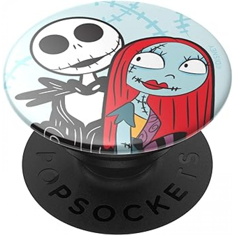 PopGrip JS Love NIGHTMARE BEFORE 크리스마스 POPSOCKETS 스마트폰 링 스마트폰 스탠드 스마트폰 그립 스마트폰 액세서리 iPhone Android