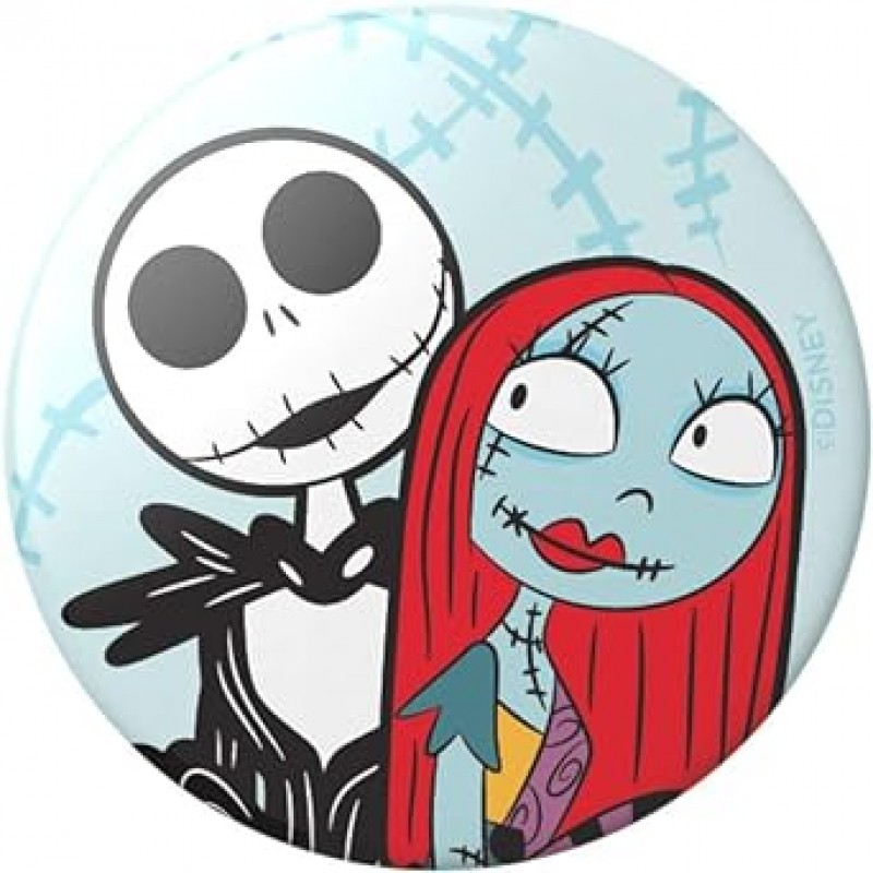 PopGrip JS Love NIGHTMARE BEFORE 크리스마스 POPSOCKETS 스마트폰 링 스마트폰 스탠드 스마트폰 그립 스마트폰 액세서리 iPhone Android