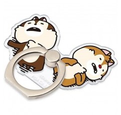 색상: 칩 & 데일 디즈니 클리어 링 홀더 캐릭터 스마트폰 링 낙하 방지 링 스트랩 스탠드 스마트폰 홀더 스마트폰 링 귀여운 미키 칩 데일 곰돌이 푸 전 모델 호환 S-pg-7p937