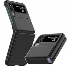 아라리 AR21945GZFP3BK 갤럭시 Z 플립 3 5G 케이스, 에어로플렉스 [공식 라이선스 제품, 힌지 보호, 카메라 디자인, 스트랩 홀, 갤럭시