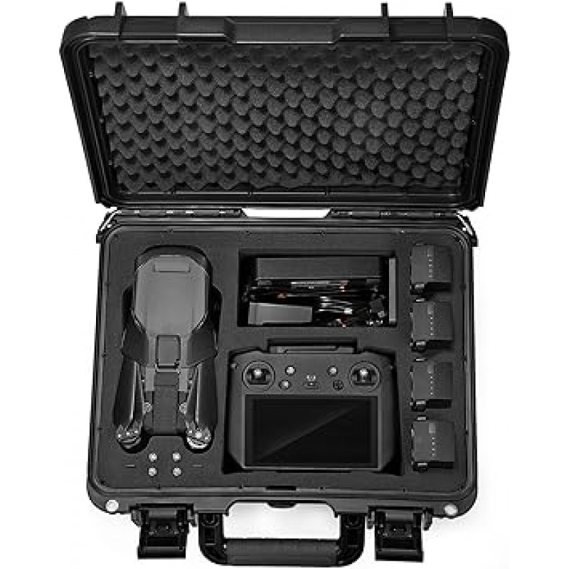 Lekufee DJI Mavic 3 Cine 프리미엄 콤보 케이스 Mavic 3 Fly More 콤보 DJI Mavic 3 액세서리 방수 보관 케이스 [Mavic 3 드론은 포함되지 않음]