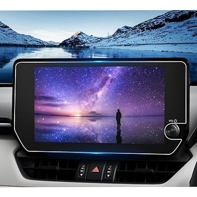 Ruiya PET 필름 2022 신형 Toyota RAV4 독점 내비게이션 보호 필름 10.5 인치 디스플레이 필름 새로운 RAV4 액세서리 얼룩 방지 4H 쉬운 설치 2개 모든 새로운 RAV4 맞춤 부품