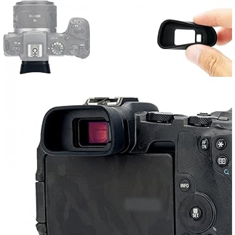 Canon EOS R8 / EOS RP EOSR8 EOSRP 카메라 미광 차단 뷰 파인더 보호용 아이 컵 확장 접안 렌즈 접안 렌즈 접안 렌즈