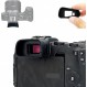Canon EOS R8 / EOS RP EOSR8 EOSRP 카메라 미광 차단 뷰 파인더 보호용 아이 컵 확장 접안 렌즈 접안 렌즈 접안 렌즈