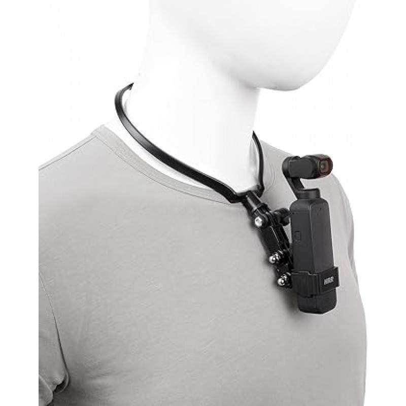 PellKing (펠킹) 넥 마운트 홀더 DJI Pocket 2 DJI Osmo Pocket 1에 대응 프레임 확장 암 POV 가슴 홀더 액세서리 퍼스트 뷰 촬영용