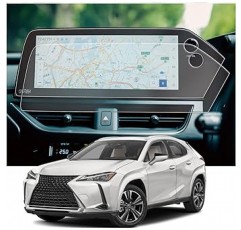 CDEFG 카 내비게이션 화면 보호기, Lexus UX 12.3인치 나노 카 내비게이션 필름, LCD 보호 필름, 발수, 4H 경도, 비산 방지, 긁힘 방지, 얼룩 방지, 고투과율, HD 투명, 고감도 터치, 간편한 설치, 맞춤형 부품, For 오른쪽 손잡이