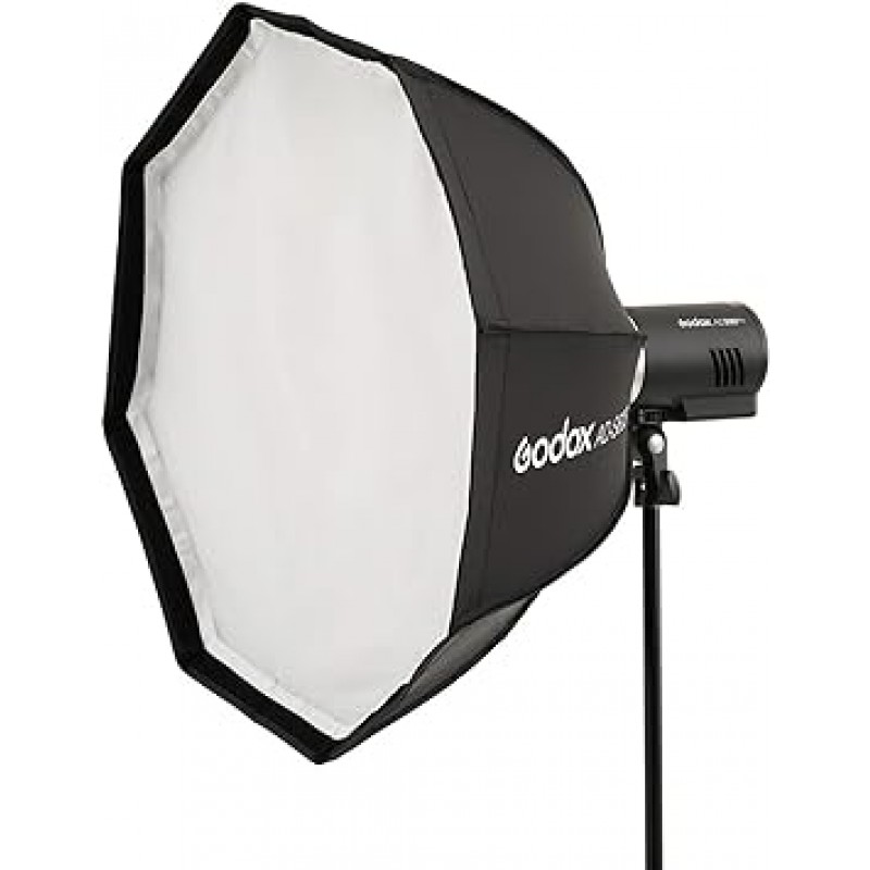 Godox AD-S65W 휴대용 소프트박스 25.6인치/65cm AD400ProAD300Pro 플래시 모노라이트 Godox 마운트 [병행수입]
