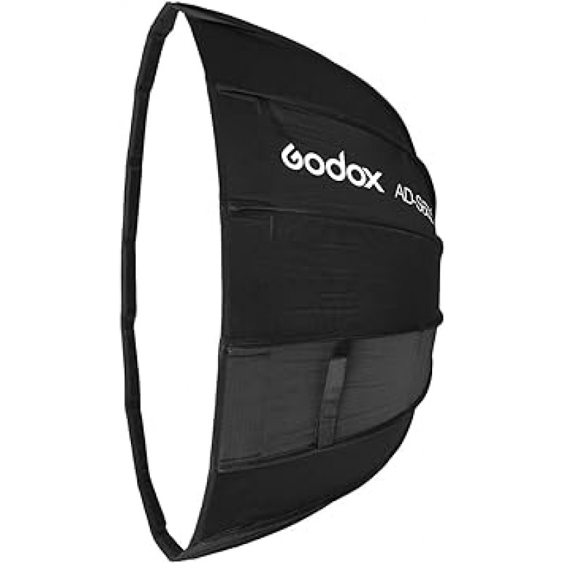 Godox AD-S65W 휴대용 소프트박스 25.6인치/65cm AD400ProAD300Pro 플래시 모노라이트 Godox 마운트 [병행수입]