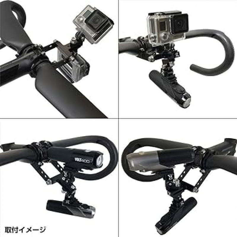 REC-MOUNTS(렉 마운트) 바 마운트 Type19 헤드 파트 T4 GoPro(고프로)HERO 시리즈 & 라이트용【19-T4】