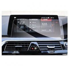 GAFAT BMW 5 시리즈 G30 G31 G32 2018 ~ 2020 X1 2세대 X2 모델 2021 ~ 현재 10.25인치 센터 디스플레이 카 네비게이션 LCD 보호 필름 제어 디스플레이 전용 유리 필름 9H 경도 강화 유리 반투명 스크래치 방지 얼룩 방지 비산 방지 지문 방지