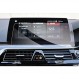 GAFAT BMW 5 시리즈 G30 G31 G32 2018 ~ 2020 X1 2세대 X2 모델 2021 ~ 현재 10.25인치 센터 디스플레이 카 네비게이션 LCD 보호 필름 제어 디스플레이 전용 유리 필름 9H 경도 강화 유리 반투명 스크래치 방지 얼룩 방지 비산 방지 지문 방지