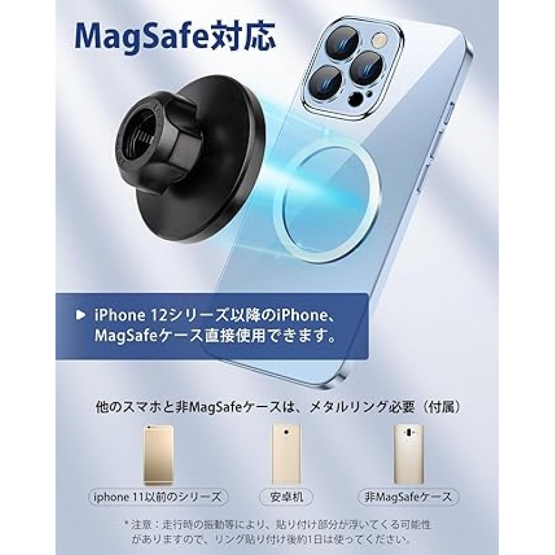 LIMSTYLE Mazda CX-5 KF 시리즈 CX-8 KG 자동차 홀더 스마트폰 스탠드 자석, iPhone 초강력 자력, 360° 조절 가능, 한 손 조작, 쉬운 설치