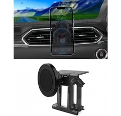 LIMSTYLE Mazda CX-5 KF 시리즈 CX-8 KG 자동차 홀더 스마트폰 스탠드 자석, iPhone 초강력 자력, 360° 조절 가능, 한 손 조작, 쉬운 설치