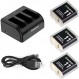 Smatree Gopro Hero 11Pro 11Mini 11 10 9 충전기 2000mAh 내장 배터리