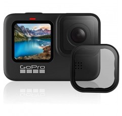 AuyKoo GoPro Hero 9/Hero 10/Hero 11 Black CPL 필터, CPL 편광 필터, 카메라 보호 필터, 렌즈 필터, 알루미늄 재질, 고투과율, 반사 방지, 발수, 소유성, 방진, 경량, 광학 유리, GoPro 액세서리