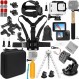 Gopro Hero 11, Hero 10, Hero 9와 호환되는 Gurmoir 방수 케이스 포함 전체 세트, Gopro 11/10/9(PT10)용 액션 카메라 비디오 액세서리 키트