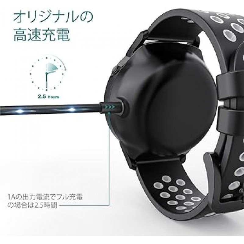 TUSITA 호환 GolfBuddy Aim W11/W10 충전기 - 3.3ft/100cm USB 자기 충전 케이블 - 골프 GPS 스마트 시계 액세서리