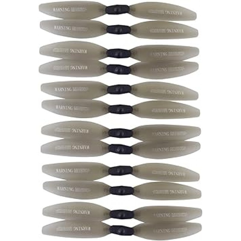 12PCS 프로펠러 호환 HS175 HS175B D65 SYMA X500 X30 Z6 항공 사진 접이식 쿼드 콥터 액세서리 원격 드론 패들 예비 부품