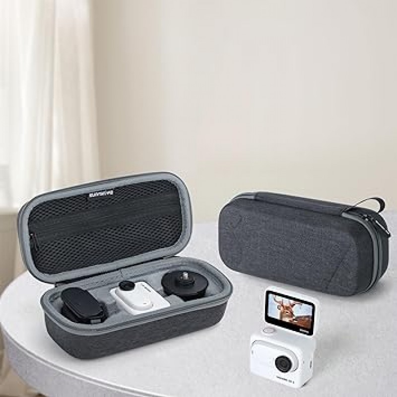 LINGHUANG GO 3 카메라 케이스, Insta360 GO 3 케이스, 대용량, 관리 케이스, 휴대용, 편리함, 상점 Insta360 GO3 액세서리