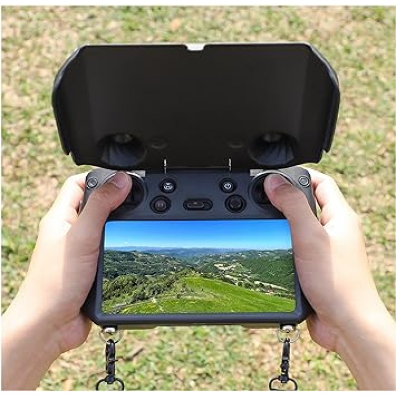 SHEAWA DJI RC PRO 차양, 화면 보호 커버, 차양 후드, 햇빛 차단, 긁힘 방지, 햇빛 반사 방지, 화면 보기 용이, 액세스