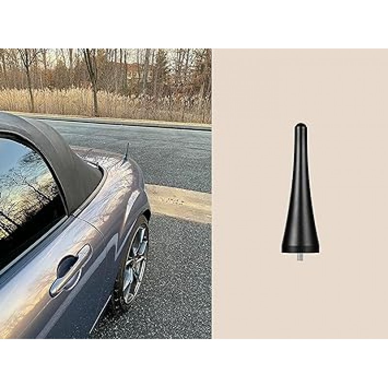 로드스터 nd 로드스터 안테나 짧은 안테나 교체 AM/FM 자동차 안테나 알루미늄 고감도