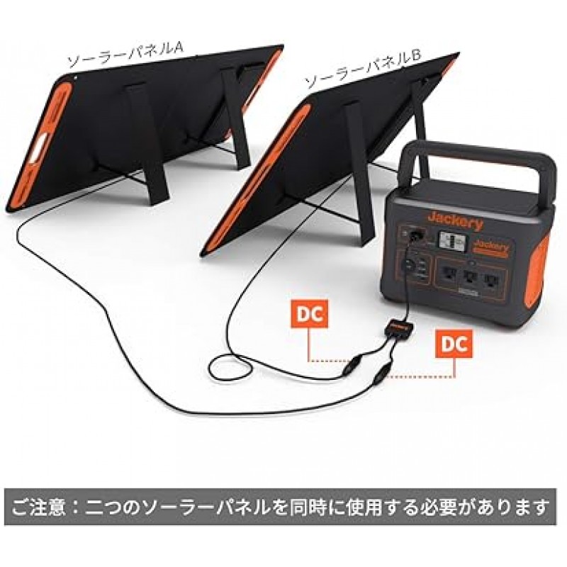 Jackery Solarsaga Jackery 휴대용 전원 공급 장치용 병렬 연결 케이블 1000 태양광 충전 케이블 DC-앤더슨 변환 어댑터 태양광 패널 케이블
