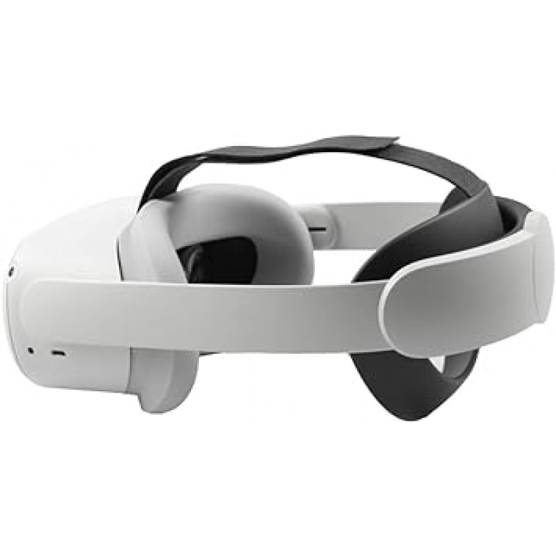 SHEAWA Meta/Oculus Quest 2 아이 마스크 + 헤드밴드 페이스 마스크 헤드 스트랩 땀 방지 커버 페이스 커버 얼룩 감소 무게 액세서리(흰색)