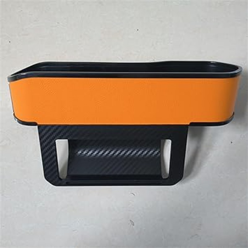 TOKOSIO 차량용 갭 박스, 자동차 수납 포켓, 운전석과 조수석 사이의 측면 수납 박스, 갭 포켓, 보관함, 추락 방지, 운전자 및 승객을 위한 범용, 편의 용품, 자동차 용품