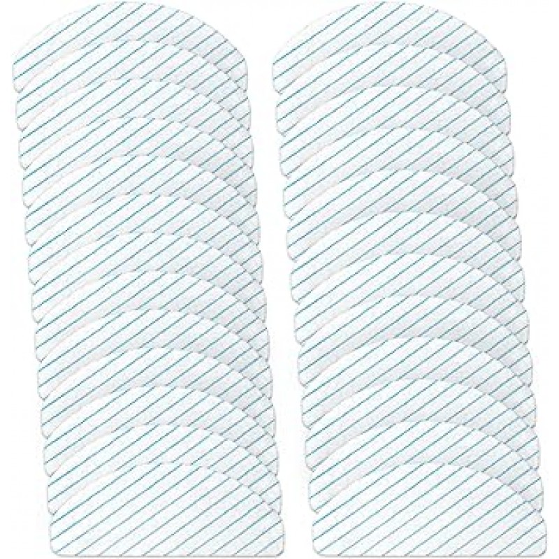 EcoVucks Mop 25pcs T8/N8+ 로봇 진공 청소기용 Ecovacs 소모품 일회용 액세서리 wuernine