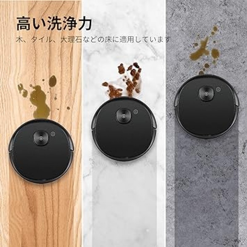 EcoVucks Mop 25pcs T8/N8+ 로봇 진공 청소기용 Ecovacs 소모품 일회용 액세서리 wuernine