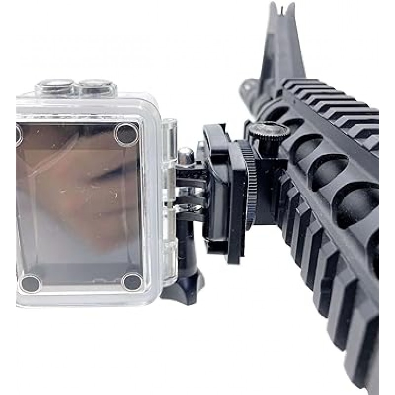 Airsoft 20mm 레일건 촬영 웨어러블 카메라용 카메라 마운트 베이스(D형)