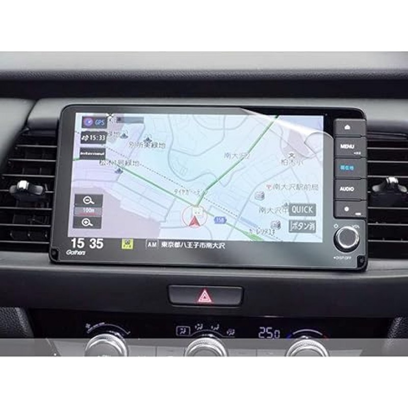 HUAHAO VXU-225FTi VXU-215FTi Honda Fit 4 GR VXU-215FTi 자동차 네비게이션 보호 필름 9 인치 새로운 적합 초음파 연마 기술 에폭시 접착제 4H 쉬운 설치 액세서리 부품