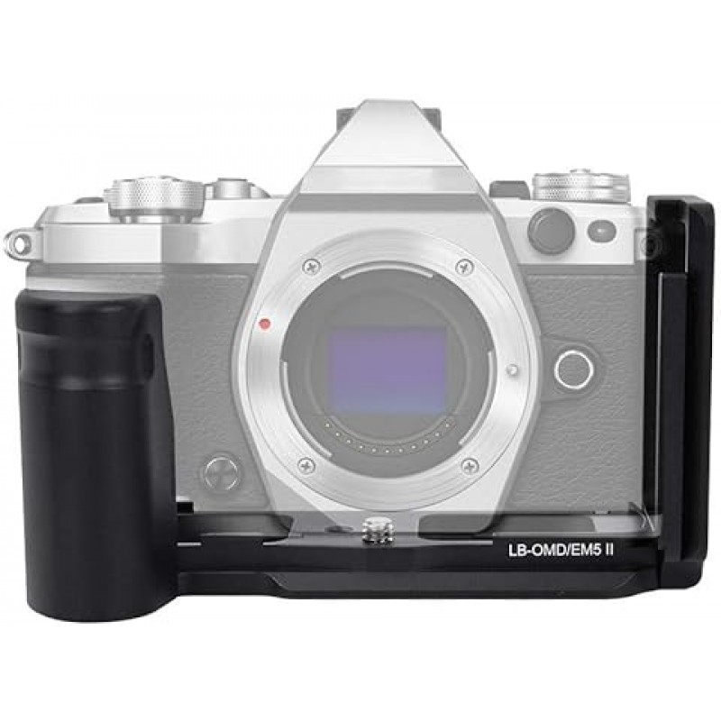 Olympus OMD / EM5 MARK II 미러리스 카메라용 금속 퀵 릴리스 플레이트 카메라 L 브래킷 손잡이