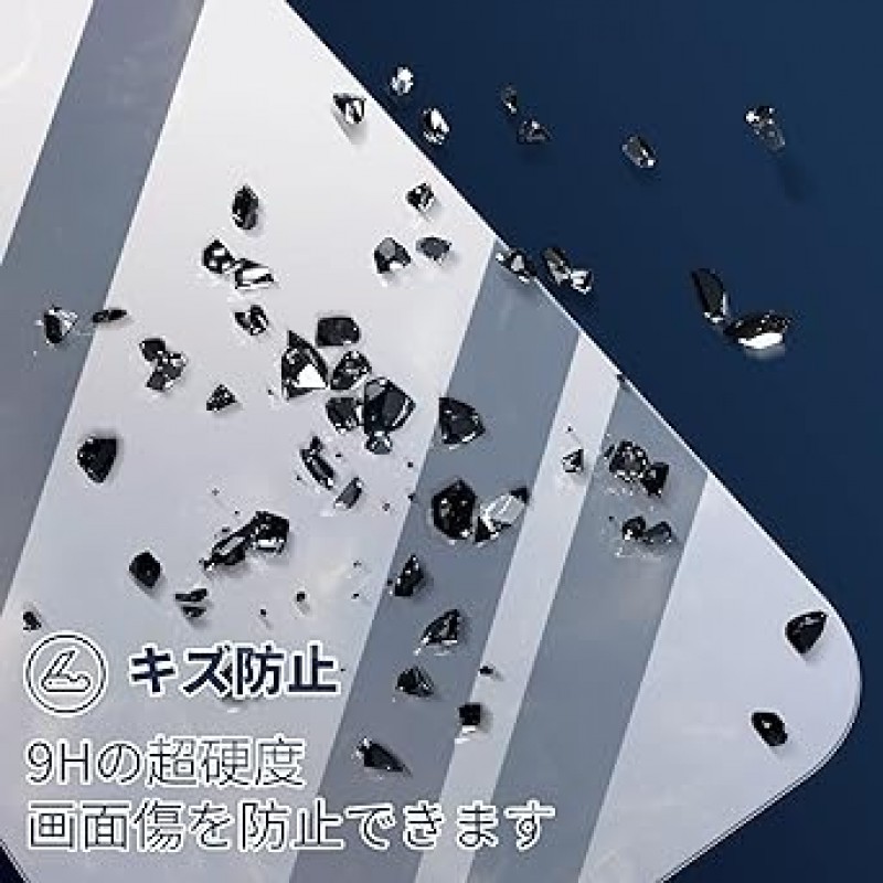 BIXUAN Toyota 유리 필름, 자동차 내비게이션 LCD 보호 필름, 자동차 LCD 보호 필름, 차량용 유리 필름, 긁힘 방지, 지문 방지, 얼룩 방지, 낮은 반사, 설치 용이, 설치 용이, 공기 배출, 공기 없음, 내구성, 열 없음 및 저온 변형, 설치 용이, 설치 용이, 에어리스, 내구성, 열 또는 저온 변형 없음, 결함 교체 용이(8인치, Harrier 80 시리즈 보호 필름)