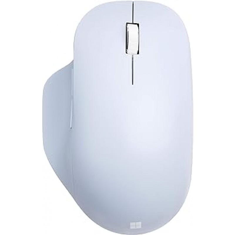Microsoft Bluetooth 인체공학적 마우스 222-00063 : 무선의 편안한 작동 오른손 긴 수명 배터리 BlueTrack Bluetooth(파스텔 블루) Windows Surface 호환