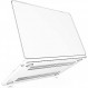 MacBook Air M2 케이스, 투명, 13.6인치 A2681과 호환 가능, 완전 투명 커버, M2 칩 모델 2022 - MacBook Air 13.6인치 보호 케이스, MacBook Air 투명 커버, 방열 디자인, 초박형, 경량, 얼룩 방지, 간편한 설치 , 미긱(MacBook Air M2, 투명)