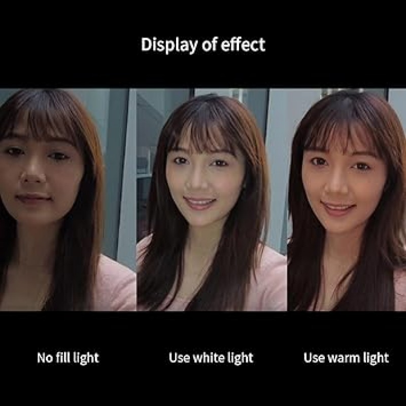 MAXCAM 2 색 LED 카메라 비디오 라이트 액세서리 패키지는 LED 보광 램프 + 휴대용 클립 + 삼각대, 조명 지속 시간 2 시간, 디밍 가능 3200 K-6700 K, 밝기 1080 루멘