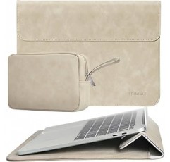 TOWOOZ Macbook Pro 13인치 케이스, Macbook Air M2 케이스, 얇고 편리한 자석 잠금장치, 노트북 케이스, Macbook Air/Pro 13-14인치 M1 M2 칩과 호환 가능, 충격방지, 긁힘 방지, 발수, 접이식, 컴퓨터 케이스, 전원 보관 파우치 포함